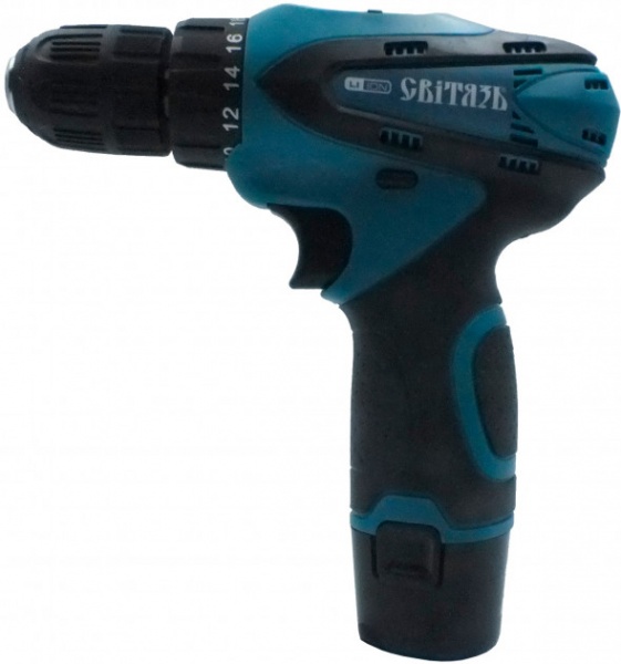 Шуруповерт акумуляторний СВІТЯЗЬ СШЛ 1216-2Б2