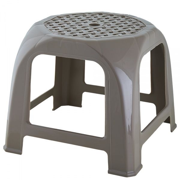 Табурет пластиковый Алеана Малыш 27x31,5x31,5 см какао 