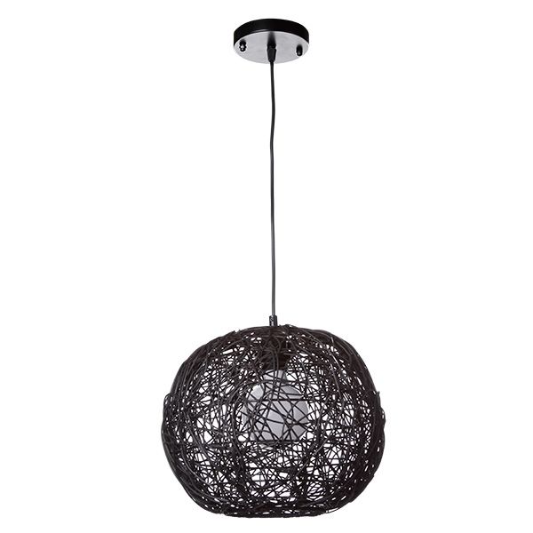 Підвіс Accento lighting ALCh-P-C1007-R 1x60 Вт E27 коричневий 