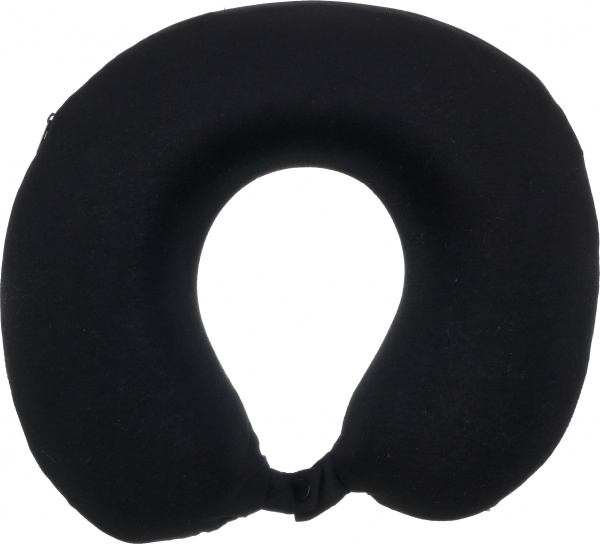 Подушка дорожная Bubbles 30х30х9 см черный Luna