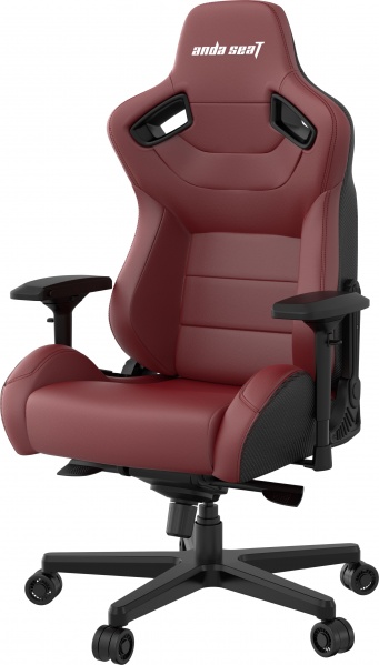 Крісло Anda Seat Kaiser 2 Black/Maroon Size XL (AD12XL-02-AB-PV/C-A05) червоний 