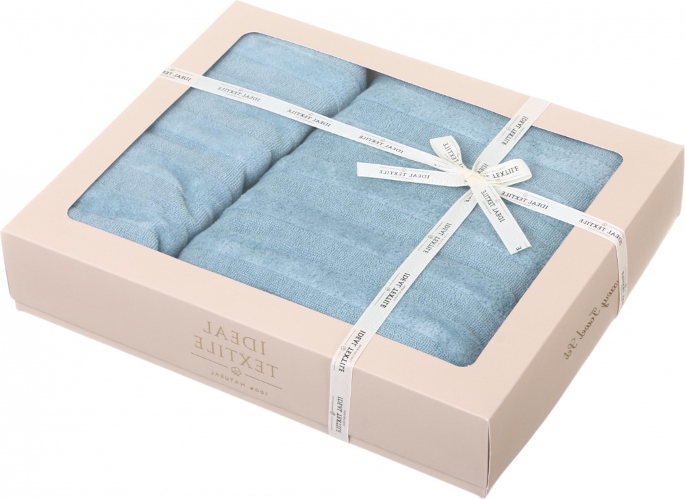 Набір рушників 70x140 см 371 блакитний