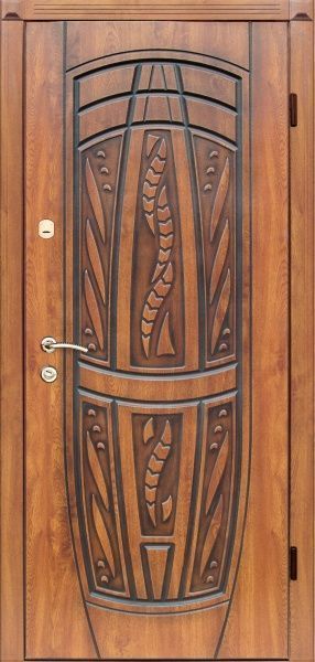 Двері вхідні Abwehr АМ-404 096П (В) Kale2 венге 2050x960мм праві