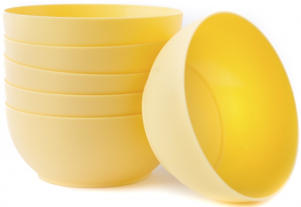 Набор салатников Пикник 12 см SA. 28 Yellow Mat Sagad