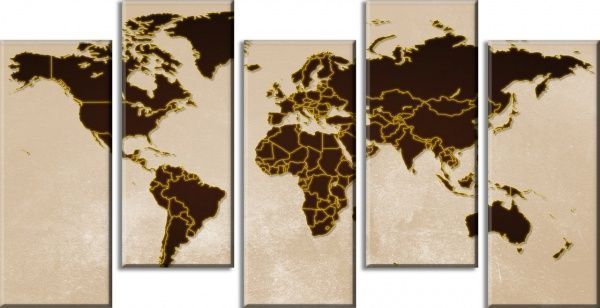 Картина модульна 60x123 см M5 F-476 