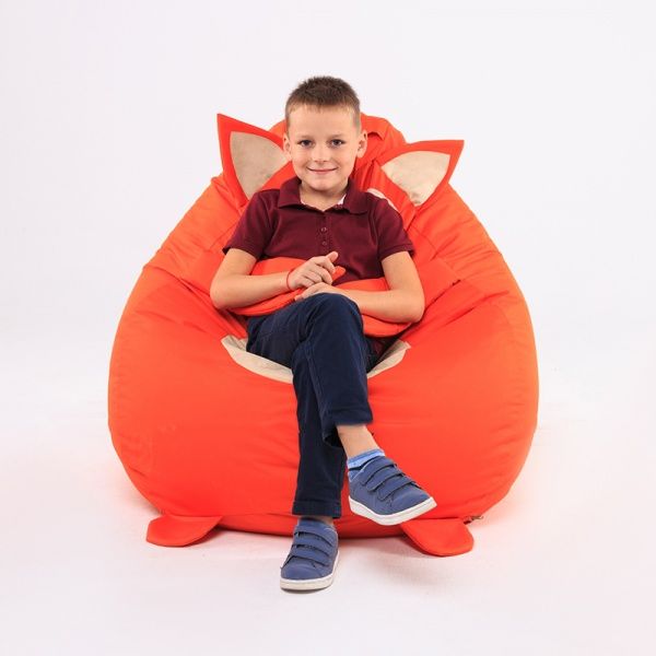 Кресло-мешок SanchoBag Груша Лисичка оранжевый (38DT2OK1LISA) 