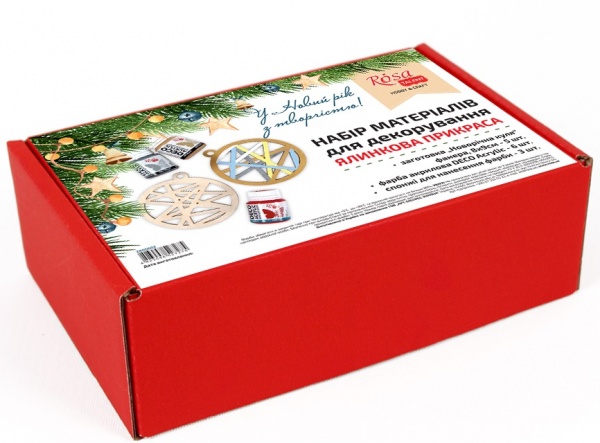 Набір для декорування Ялинкова прикраса 2 Rosa Talent 