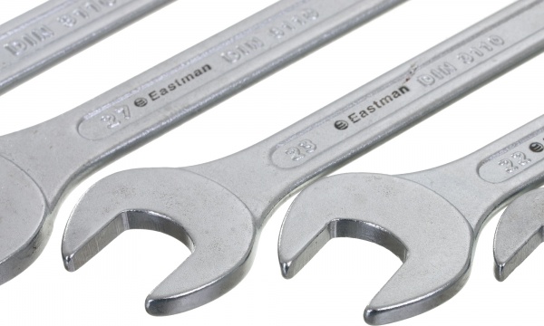 Набор ключей рожковых Eastman 12 шт в сумке 58219