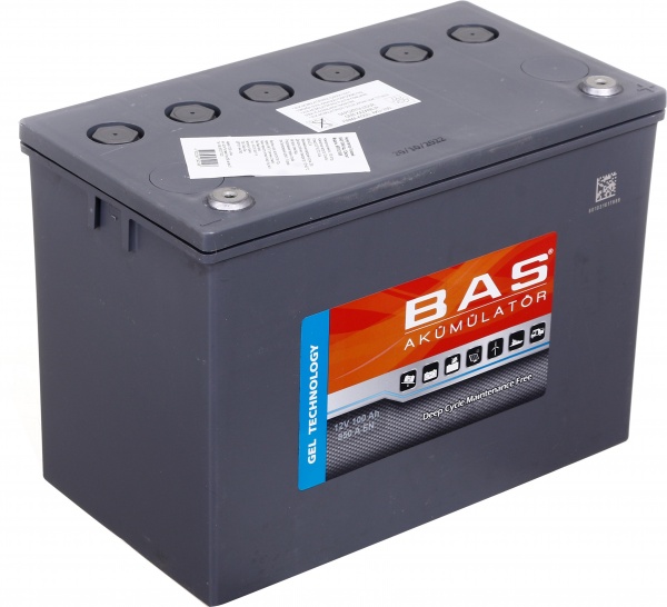 Аккумулятор гелевый BAS BPG12100S GEL