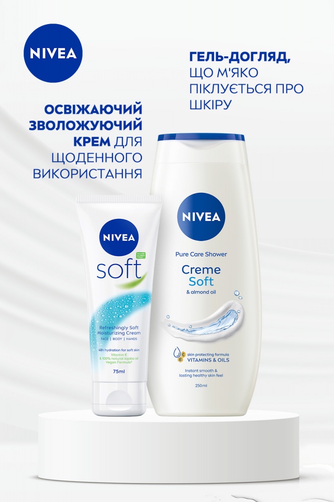 Набор для женщин Nivea SOFT CARE 2024
