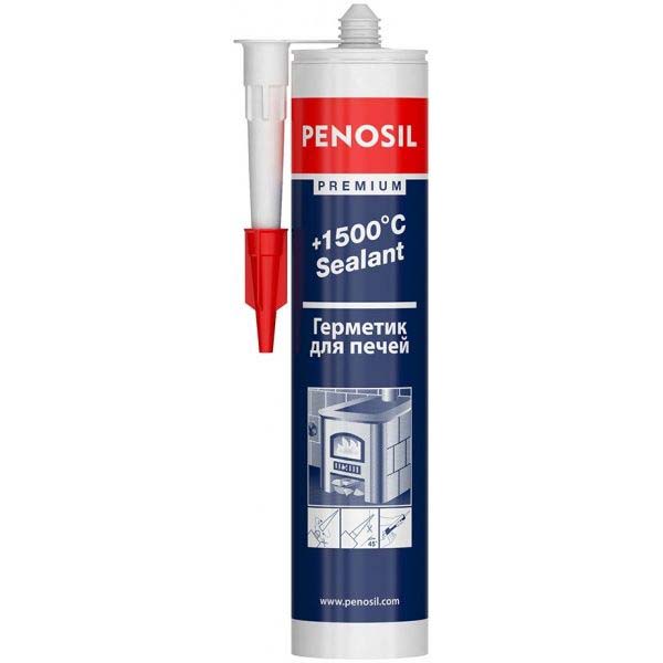 Герметик для печей та камінів PENOSIL Premium +1500 °C чорний 310мл