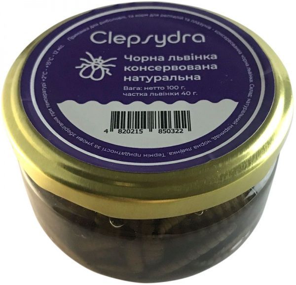 Насадка Clepsydra черная львинка консервированная 40 г натуральный
