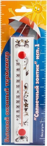 Термометр віконний ТБО 1 Сонячна парасолька