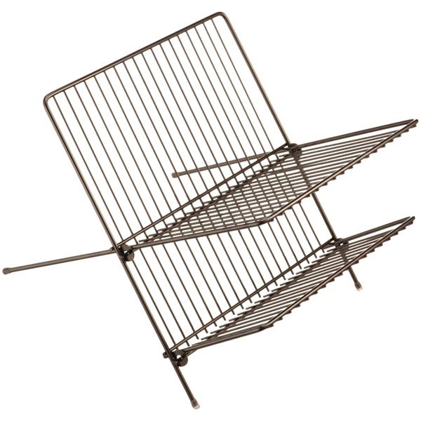 Сушилка для посуды Lemax 330х340х200 мм черный никель