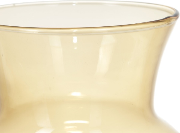 Ваза скляна Wrzesniak Glassworks Nest 26 см амбер 