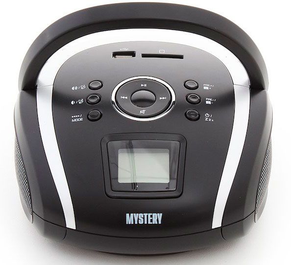 Магнитола Mystery BM-6004UB black/silver