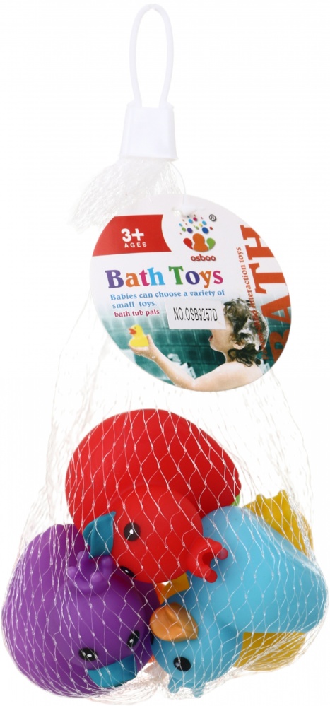 Набір іграшок для купання Osboo 6 шт. барвисті OTG0973205