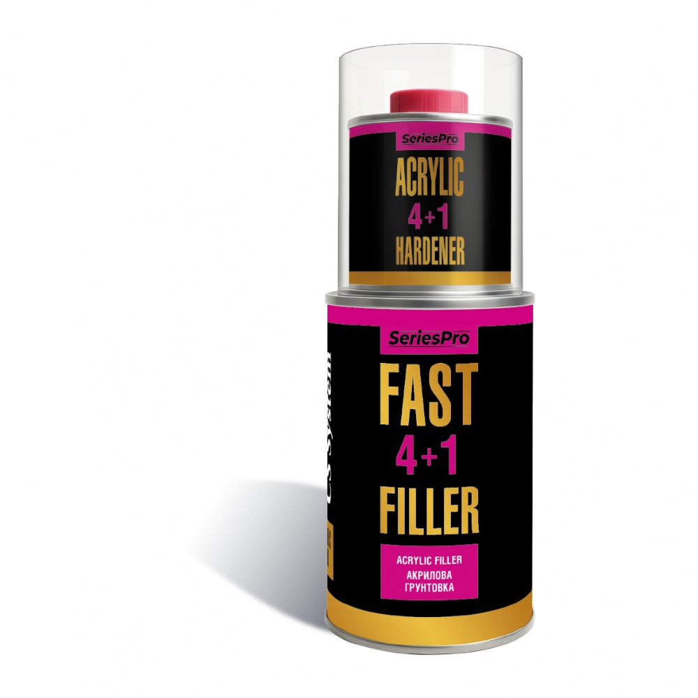 Грунт-наполнитель SeriesPro Fast Filler 4+1 (в комплекте с отвердителем) CS System
