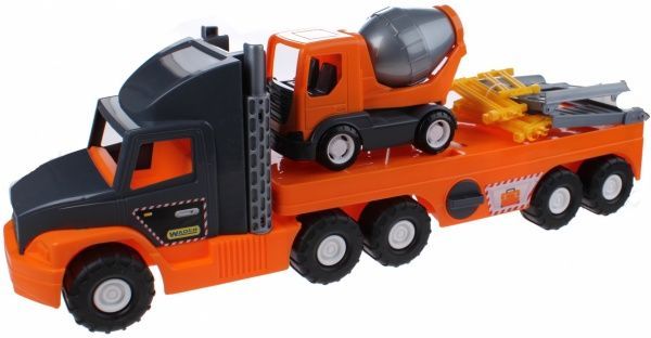 Игровой набор Wader «Super Tech Truck» с бетономешалкой