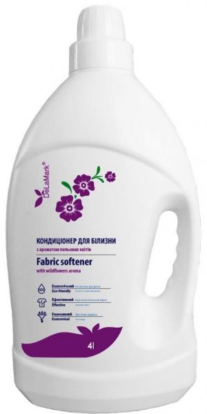 Кондиціонер для білизни DeLaMark з ароматом польових квітів 4 л