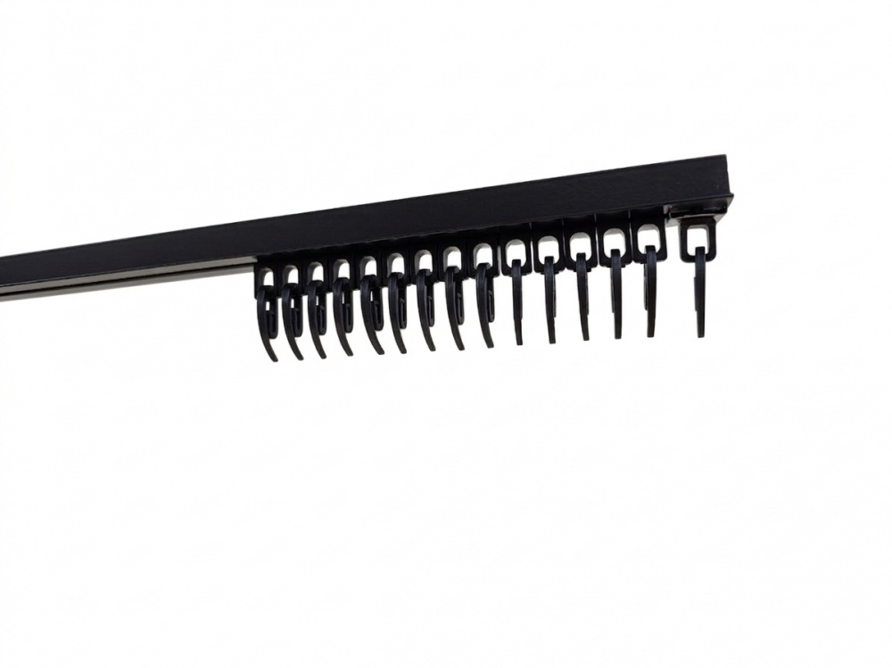 Карниз Karniz plus SE-1 одинарный 350 см черный 1 шт.