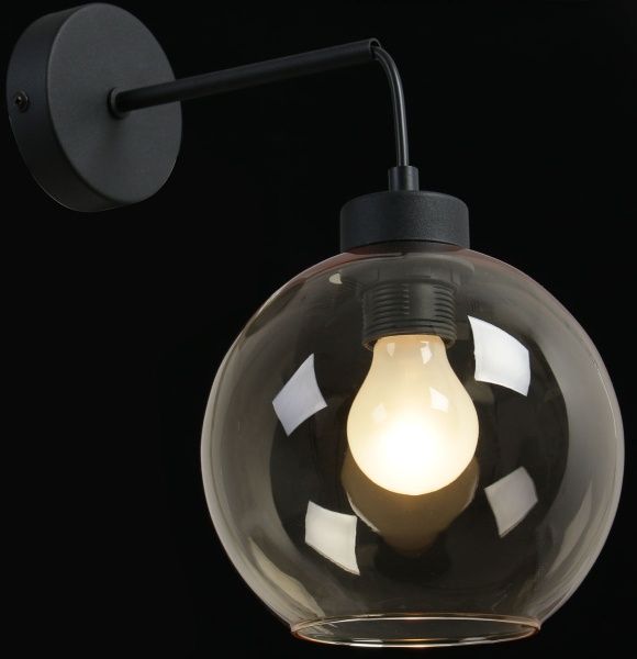 Бра TK Lighting Cubus 1x60 Вт E27 янтарный прозрачный 4135 