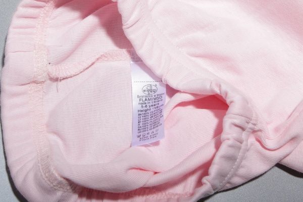 Піжама для дівчаток Фламінго р.116 молочний/рожевий 30-1006 