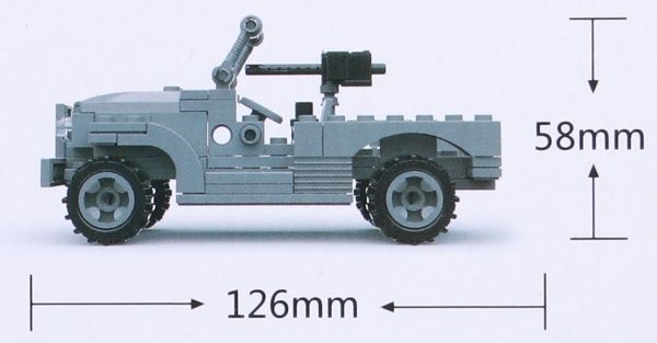 Конструктор Shantou Military Series Авто 1 C1458404/2