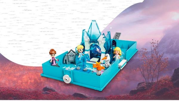 Конструктор LEGO Disney Frozen Книга пригод Ельзи й Нокк 43189