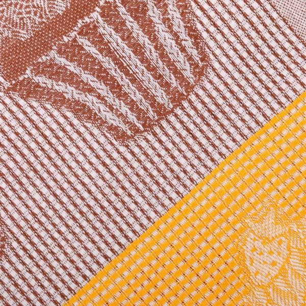 Полотенце кексы 49x70 см Білоруський льон коричневый 