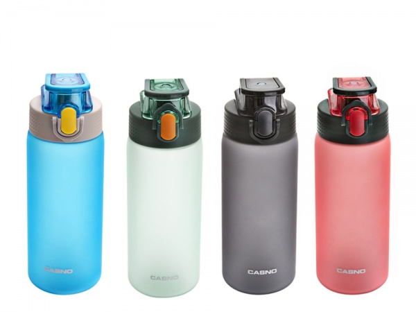 Пляшка спортивна 550 мл Casno блакитний KXN-1225_Blue