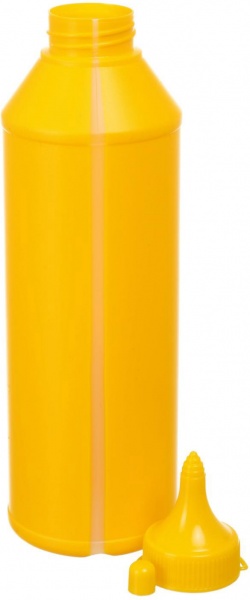 Пляшка для соусів 500 мл жовтий Origami Horeca