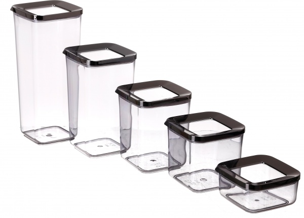 Набір банок з кришками Kontensan VP-113 5 шт. Vip Ahmet