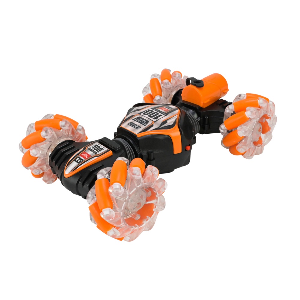 Машинка-перевертыш на радиоуправлении POWERMOTORS PM3412 orange