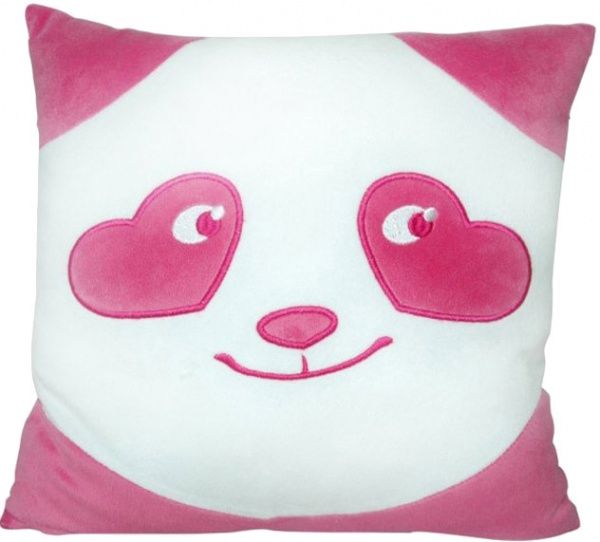 М'яка іграшка Тигрес Подушка Панда - смайл закоханий 33 см