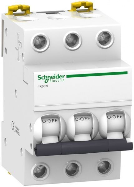 Автоматичний вимикач  Schneider Electric iK60 3P 63 A C A9K24363