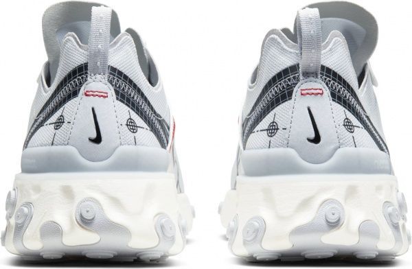 Кроссовки Nike REACT ELEMENT 55 CU3009-002 р.US 9 белый
