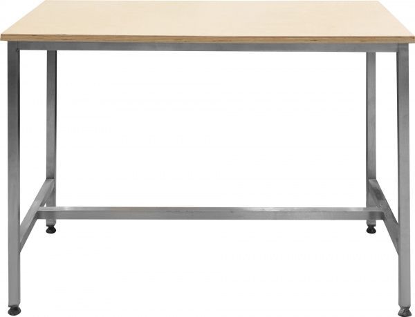 Стол производственный для мучных изделий Tehma 1200x600x850 мм нержавеющая стальфанера