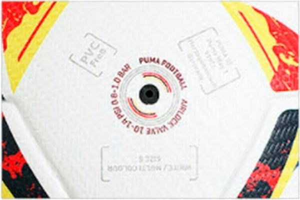 Футбольний м'яч Puma LaLiga 20-21 White Multicolor р. 5 08350501