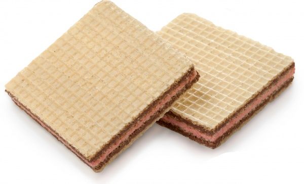 Вафлі ХБФ Щедрики зі смаком шоколад-вишня 