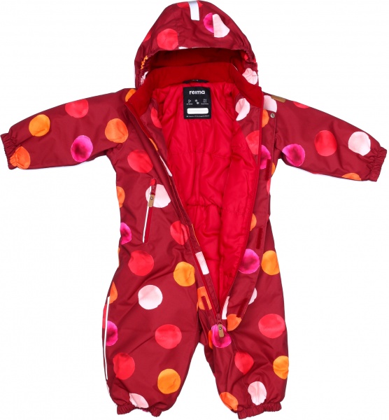 Комбинезон для девочкидля мальчикаунисекс Reima Puhuri р.86 красный 510306 