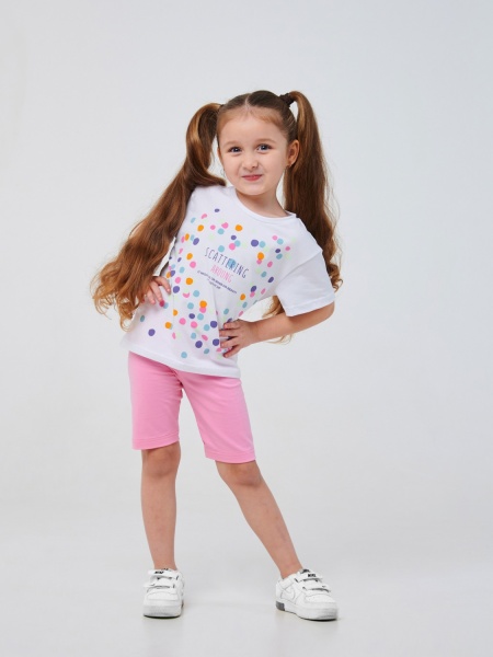 Блуза Smil для девочки 110680 р.110 белый 