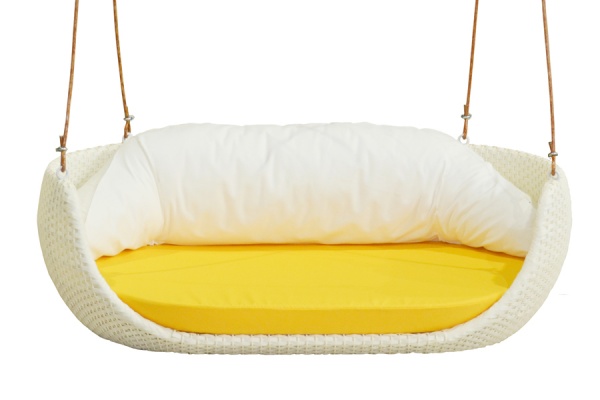 Качели Cruzo белый с желтым 2211045312012