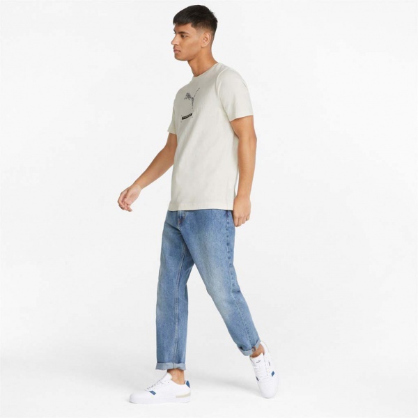 Футболка Puma BETTER GRAPHIC TEE 84897799 р.S бежевий