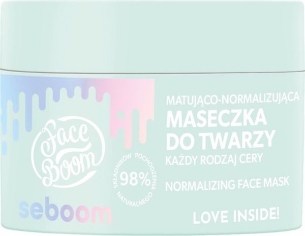 Маска для обличчя Bielenda матуюча з цинком Seboom 45 мл