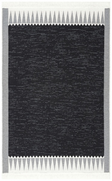 Килим Ekohali Arya AR 22 White Black 120x180 см двосторонній 