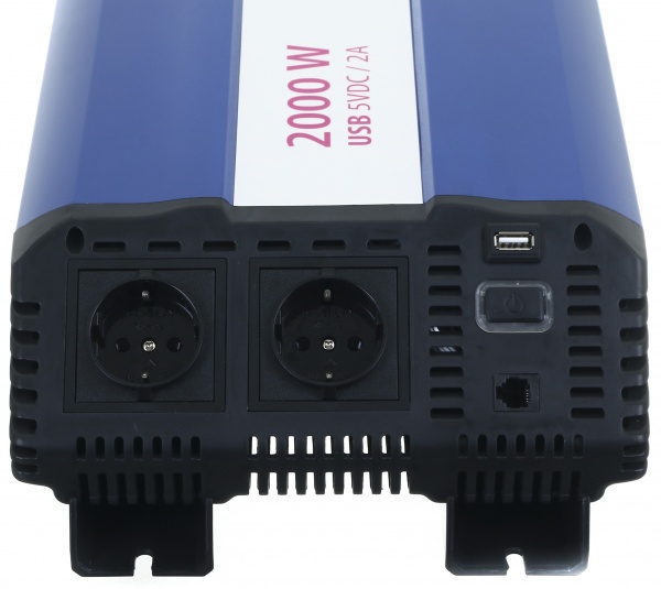 Инвертор Auto Assistance PROLINE AP2000IN 1000Вт/2000Вт работает от 12V чистый синус 