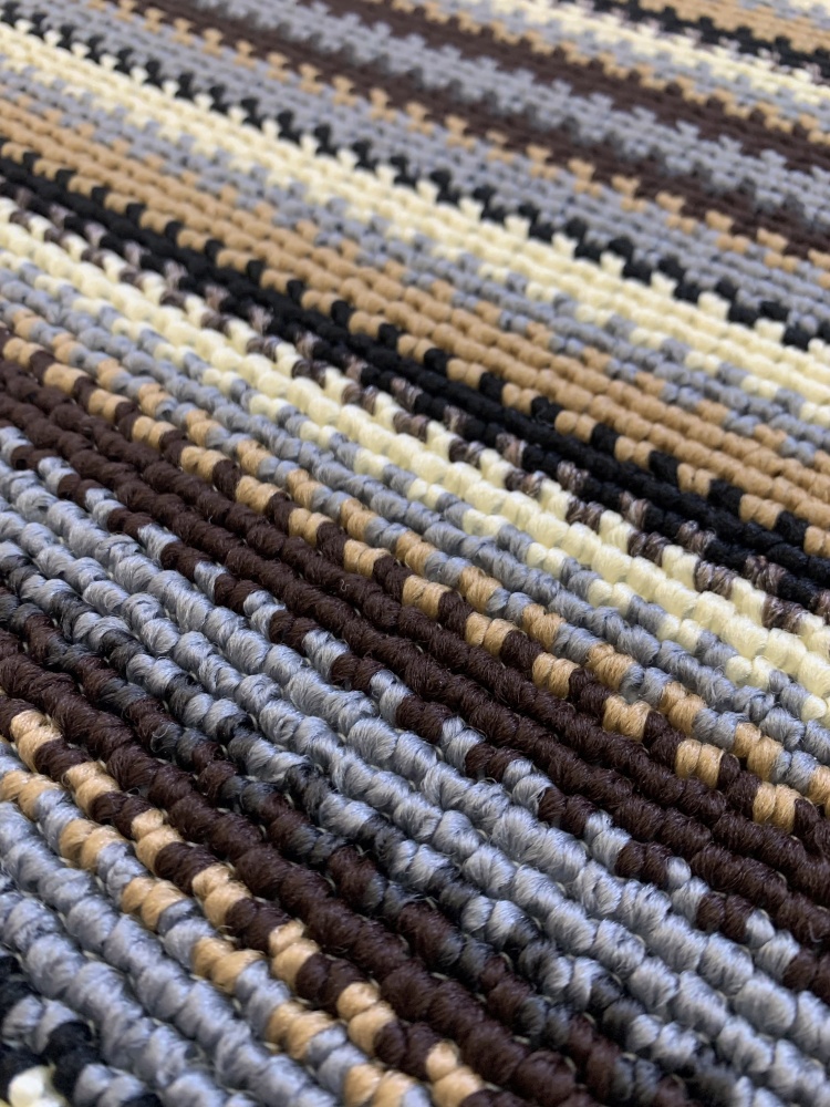 Килимок Елана Multi Brown 40x60 см