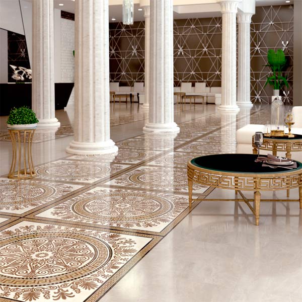 Плитка Golden Tile Meander бежевый 2А1870 40х40 