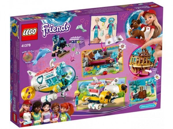 Конструктор LEGO Friends Миссия по спасению дельфинов 41378